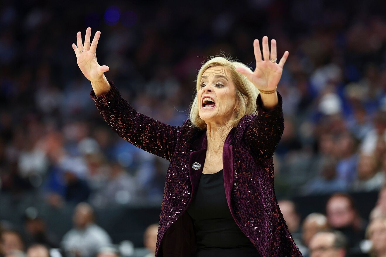 Kim Mulkey responds to retirement talk after LSU's dramatic loss to...