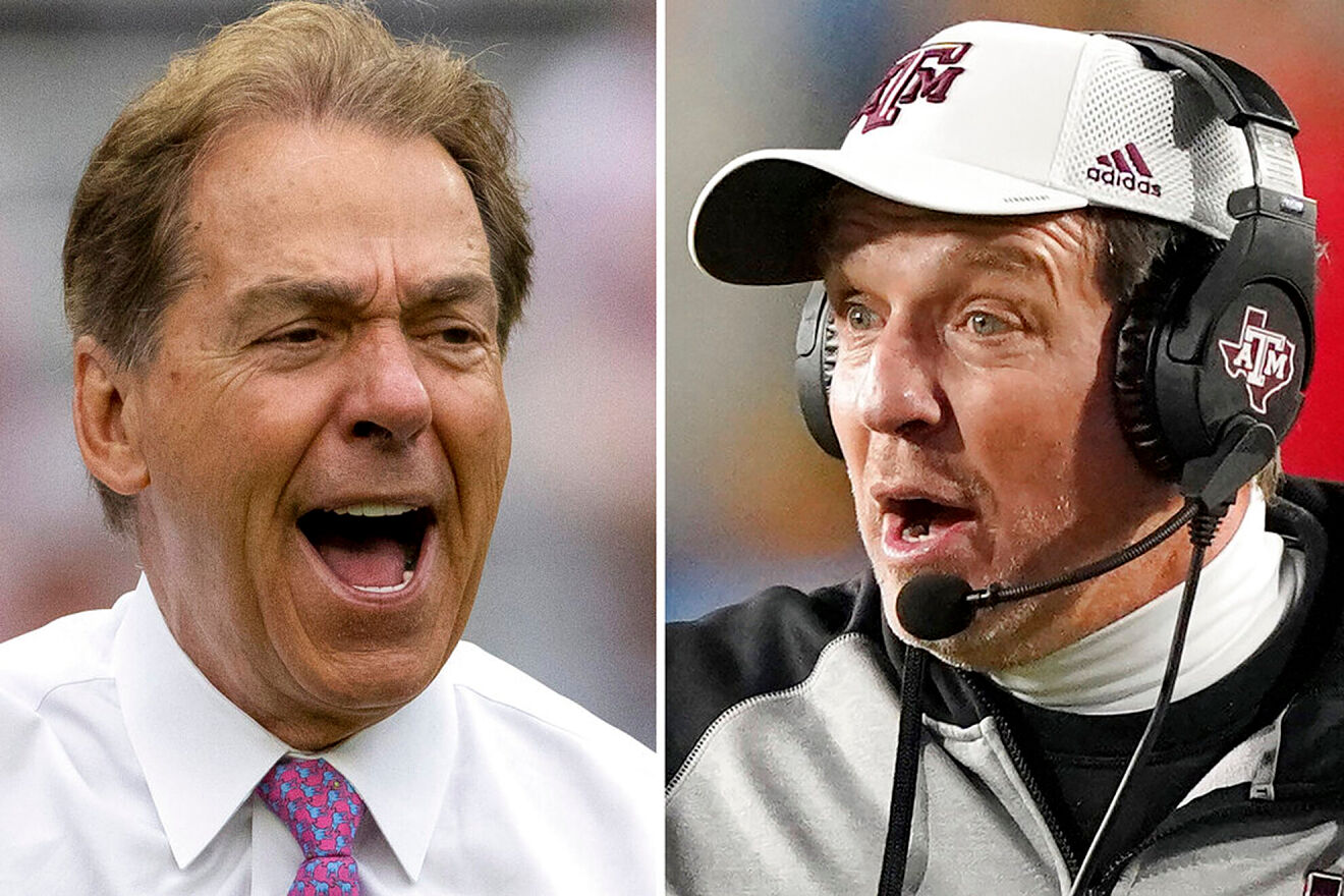 Nick Saban and Jimbo Fisher