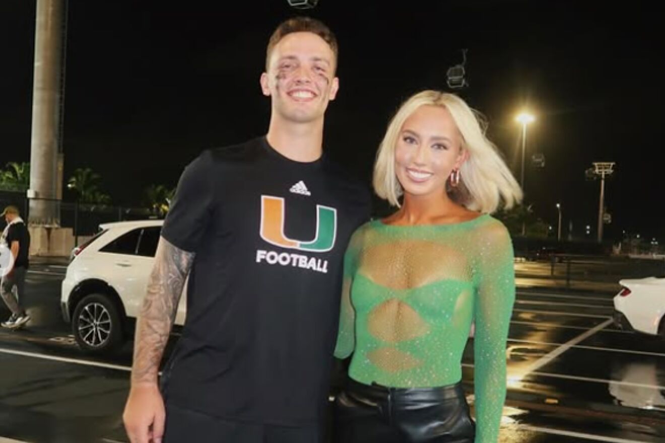 Kylie Beck steals the spotlight at the CFP National Championship as...