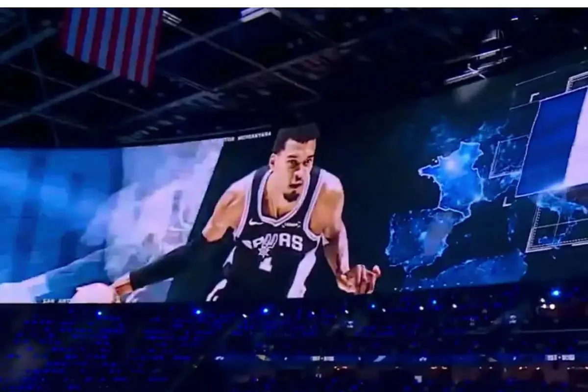 President Macron mocks NBA for using medieval map of France at All-Star Game