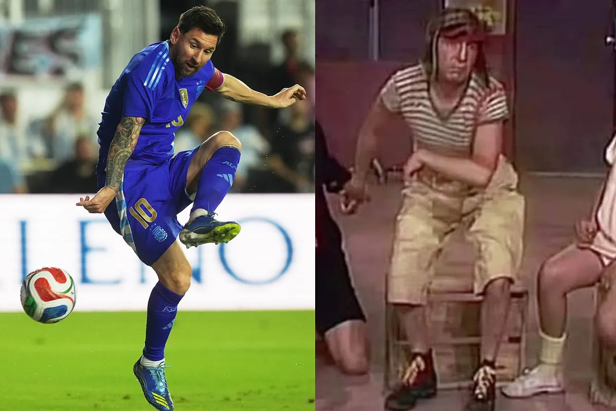 Lionel Messi stars in a Chavo del Ocho style commercial after "running out of battery"