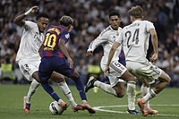 Lamine Yamal, durante el Cl�sico.