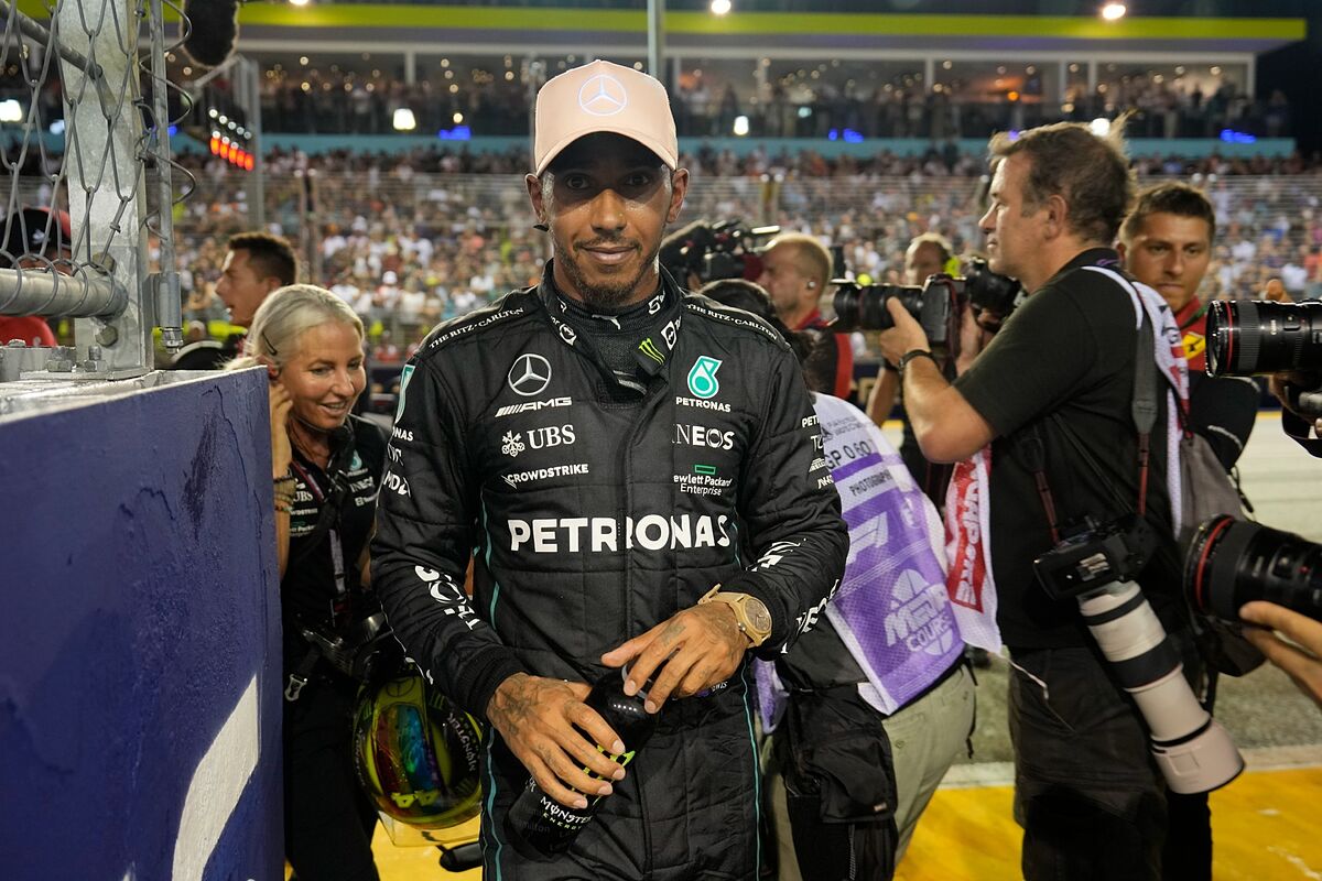 Lewis Hamilton's piercings are back in the Formula 1 spotlight | Marca