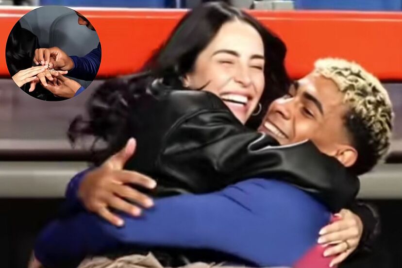 A video AI shows possible marriage proposal from Lamine Yamal to Nicki  Nicole and surprises fans | Marca