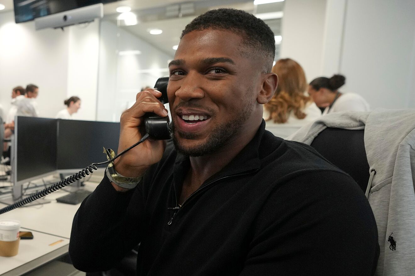 Anthony Joshua is hoping for a big 2026 after taking all of 2025 out...