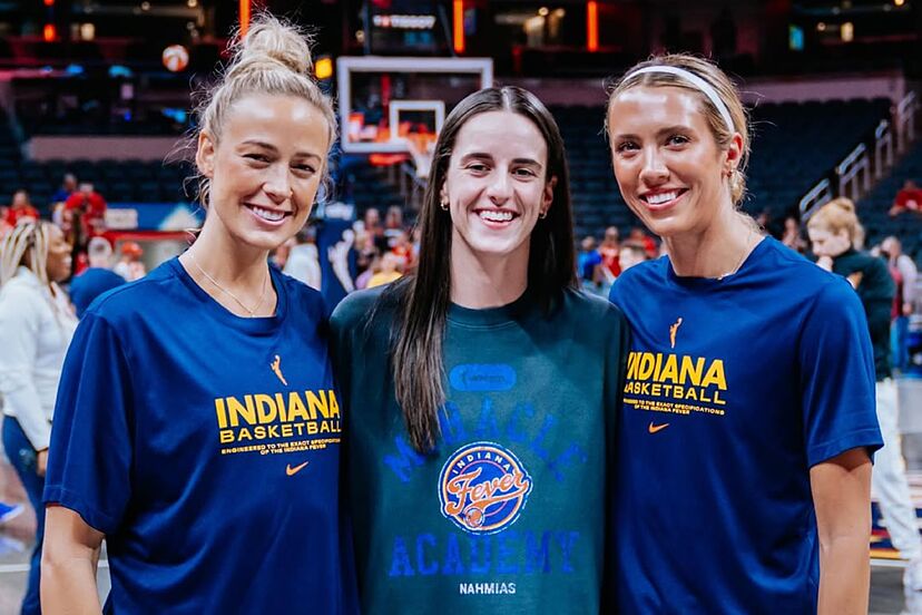 Back on the court, Caitlin Clark confessed that Sophie Cunningham and Lexie Hull "were both terrible" | Marca