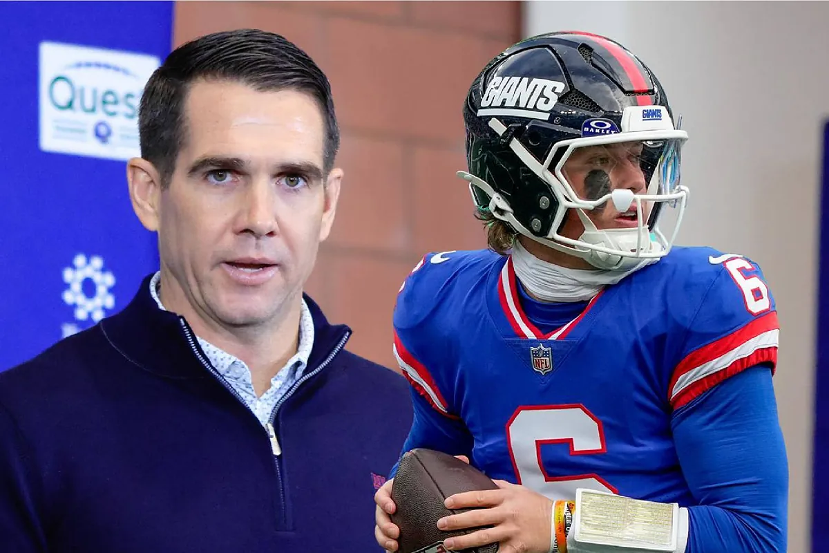 Jaxson Dart's first and last season with the New York Giants; front office made a decision