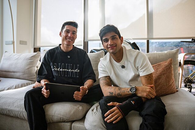 Aleix Espargar� y Jorge Mart�n, en 2025.