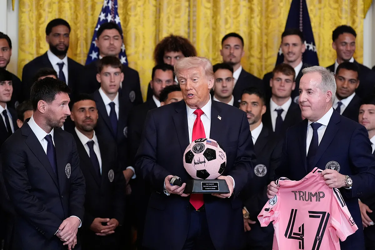 Leo Messi's Inter Miami gifts to Donald Trump