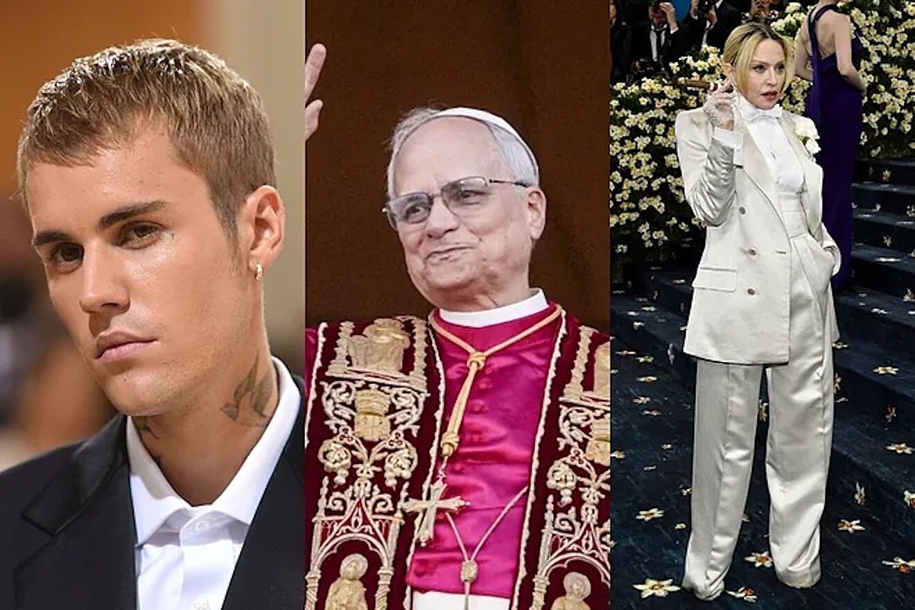 Justin Bieber Pope Leo XVI Madonna cousins family blood Vatican...