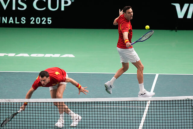 Marcel Granollers y Pedro Mart�nez.