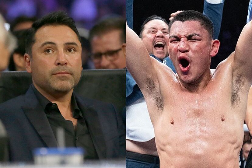 Oscar De La Hoya makes a mess defending Vergil Ortiz Jr's controversial  victory against Bohachuk | Marca