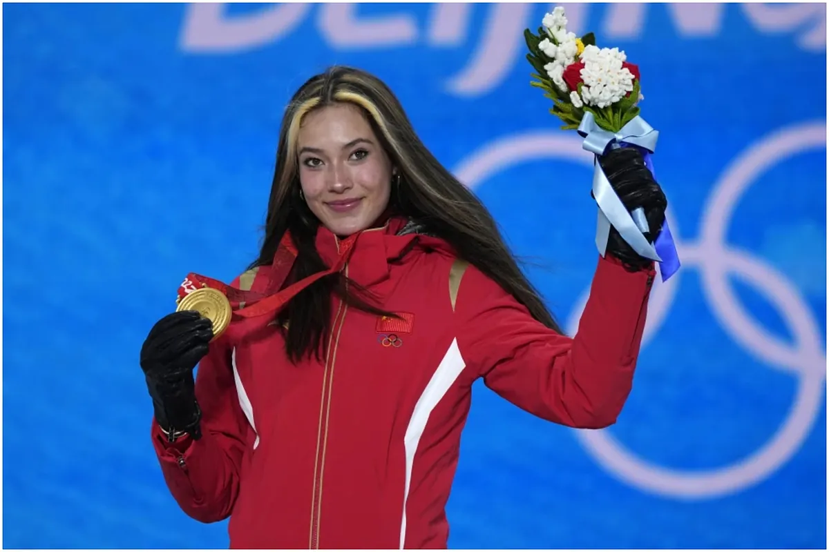 The massive paycheck Eileen Gu wins for competing with China and 'betray' United States in the Winter Olympic Games