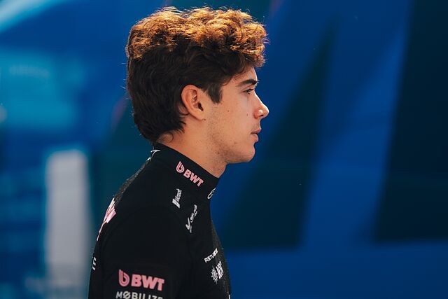 Franco Colapinto en el desarrollo del Gran Premio de Gran Breta�a.