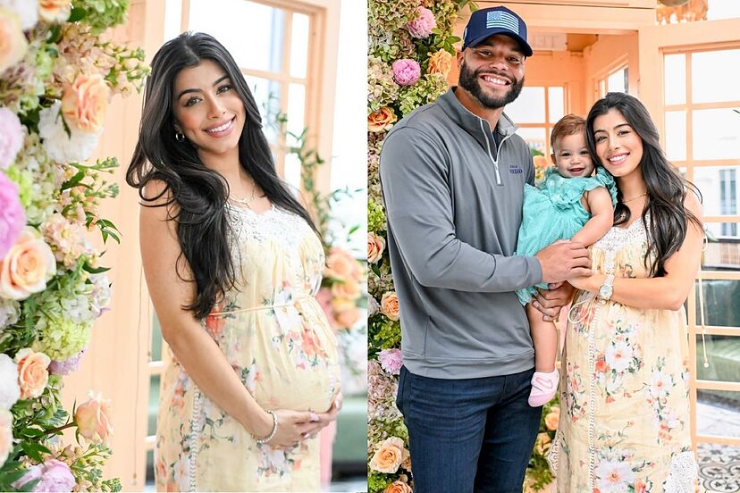 Dak Prescott and Sarah Jane Ramos shine at the celebration of their second  daughter | Marca