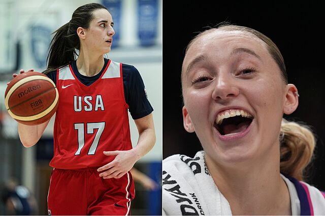 Caitlin Clark & Paige Bueckers