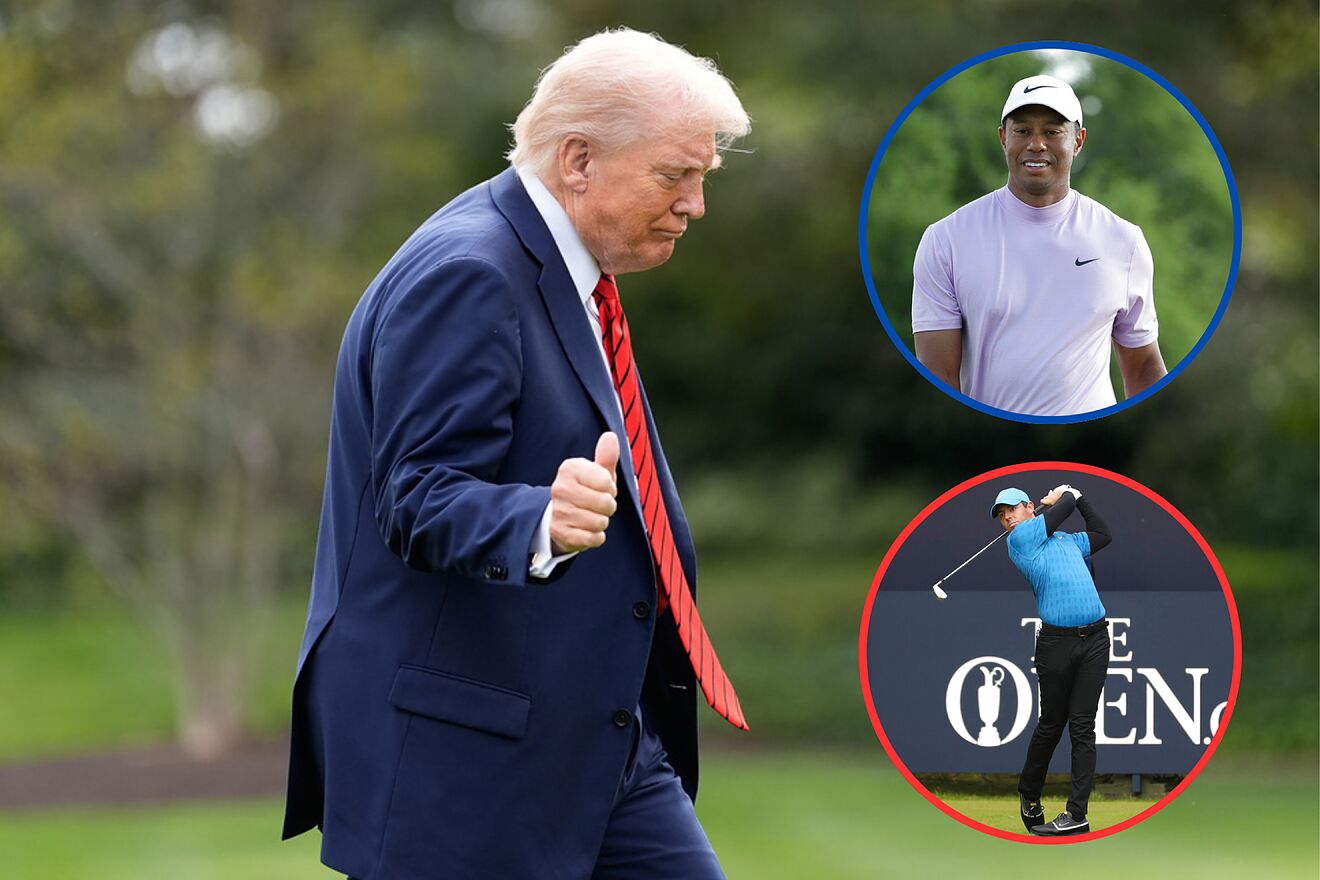 Inside the secret talk: Tiger Woods confides in Donald Trump about...