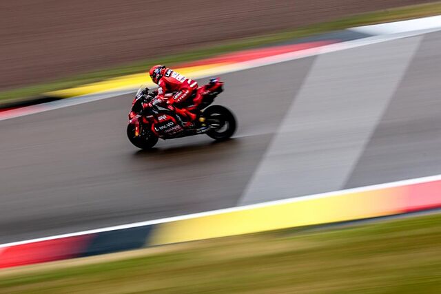 Marc M�rquez, en Sachsenring.