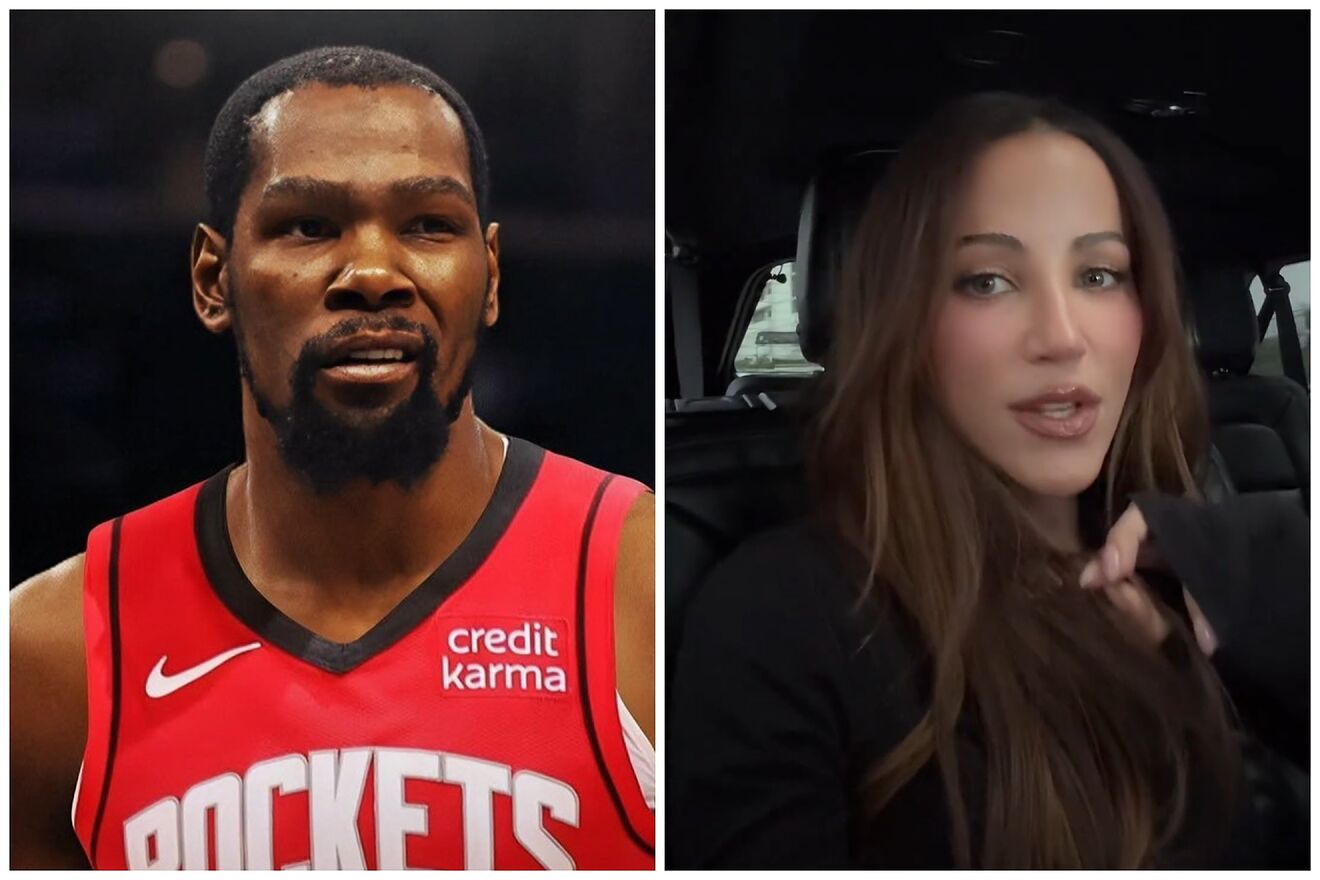 The special invitation of Kevin Durant to Kay Adams in the middle of an