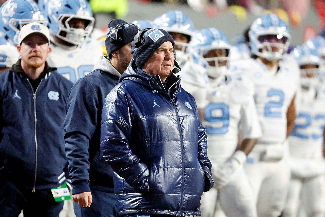 Belichick with UNC