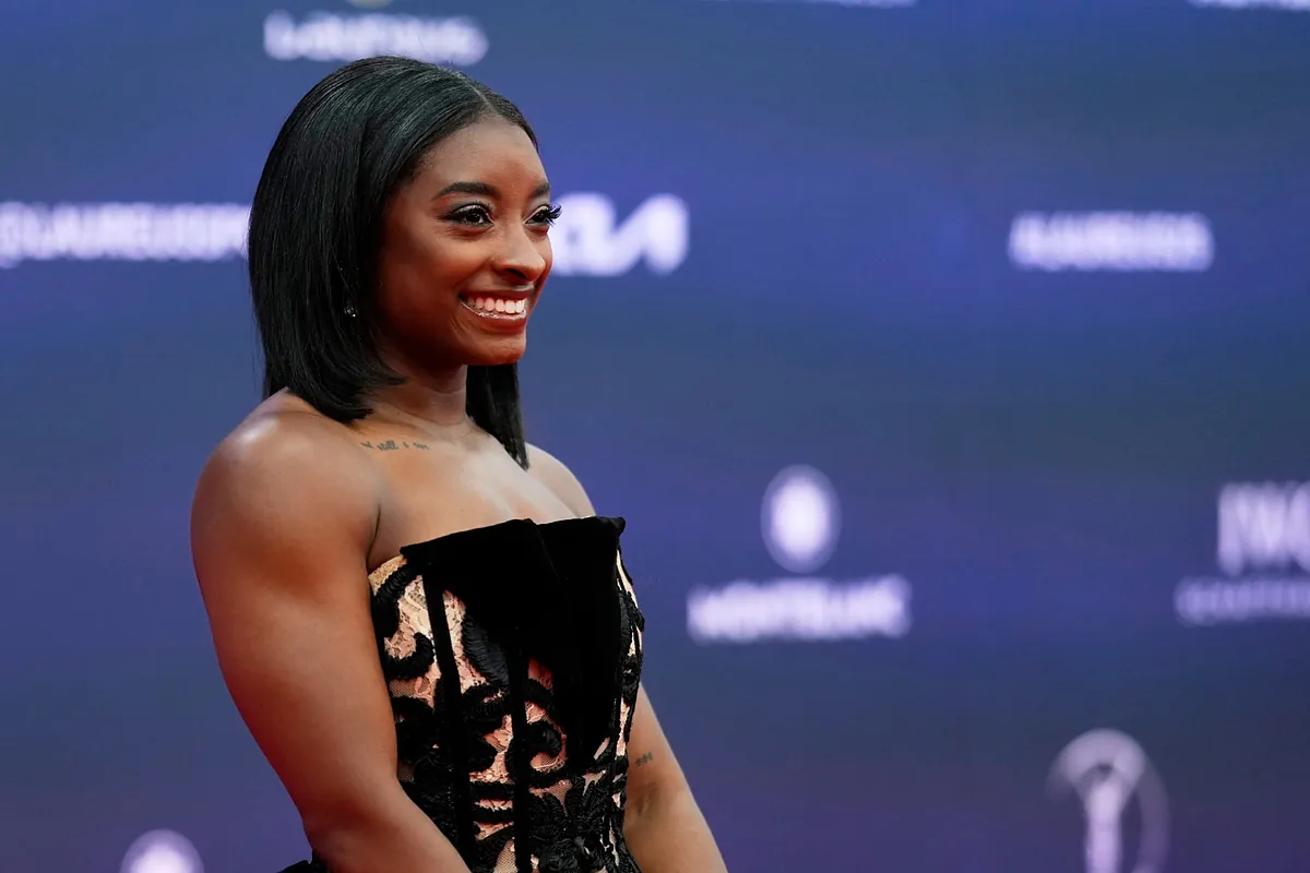 Simone Biles reflects on her journey to stardom with rare childhood photo