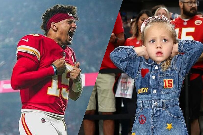 Patrick Mahomes' daughter Sterling reacts to hard hit on her dad proving she understands football | Marca