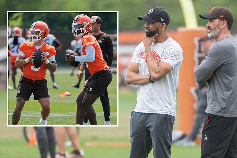 Head Coach Kevin Stefanski never wanted Shedeur Sanders, preferred Dillon Gabriel - Now there's trouble with the Browns' management | Marca