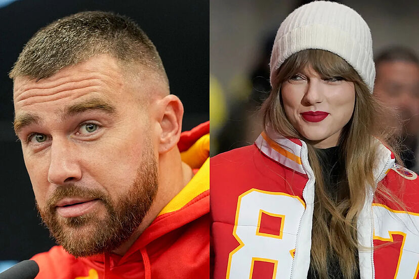 Love and records: Taylor Swift's song about Travis Kelce hits 100M streams  before Chiefs-Lions game | Marca