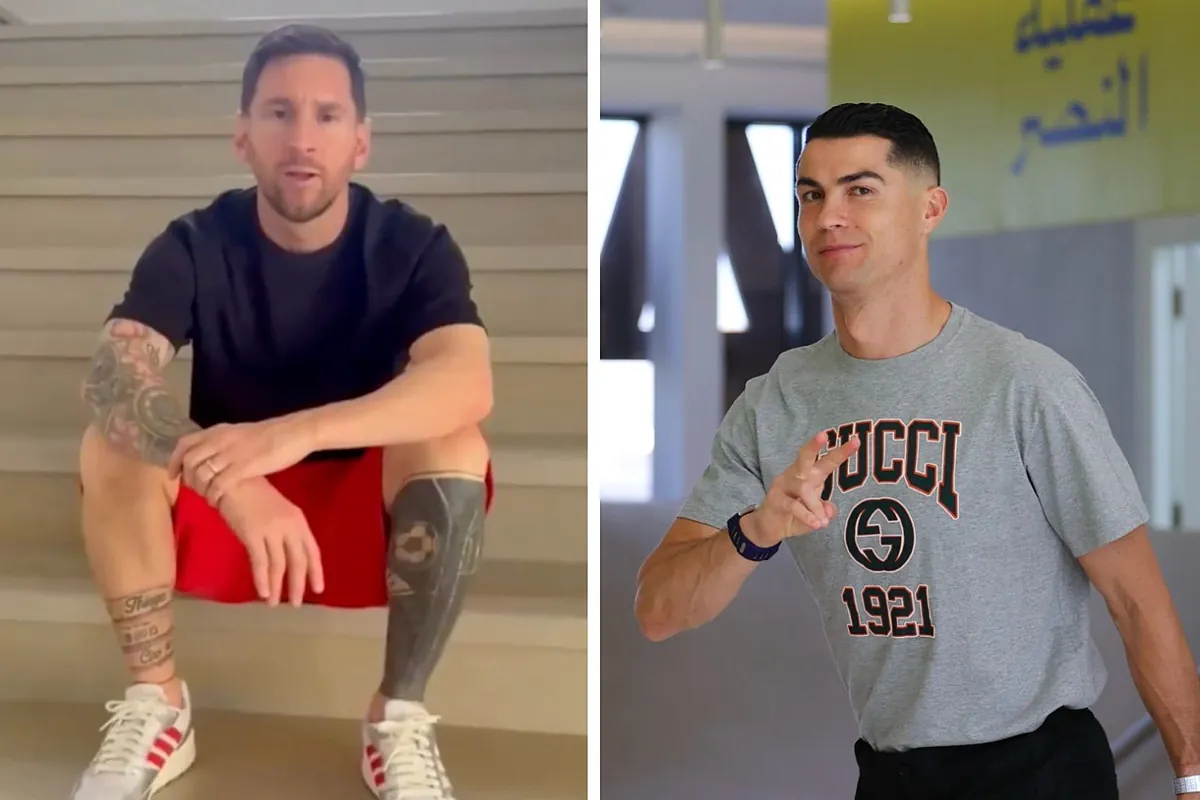 Messi gives Cristiano Ronaldo a lesson that does not go unnoticed by fans