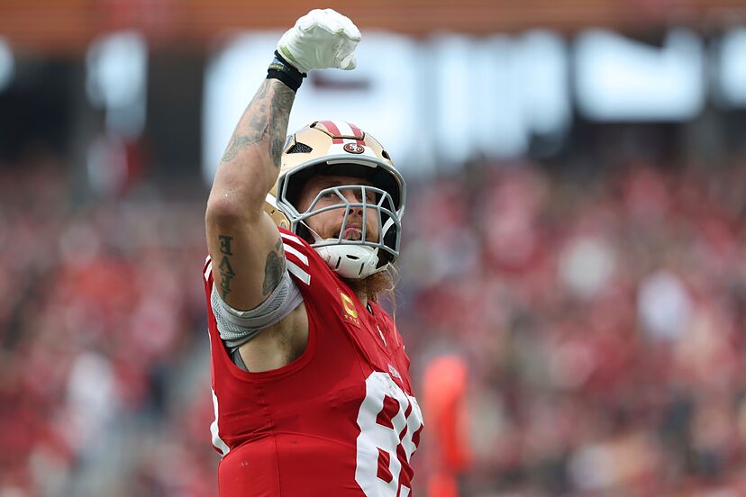George Kittle pulled classic move on Kyle Shanahan right after promising Achilles  surgery | Marca