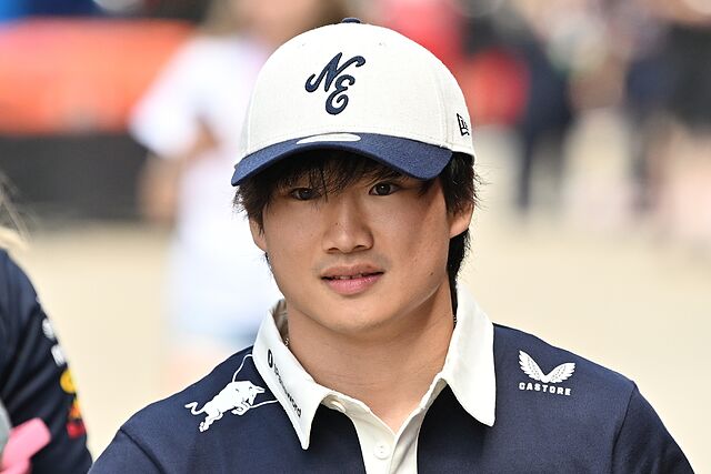 Yuki Tsunoda durante el desarrollo del Gran Premio de Gran Breta�a en Silverstone.