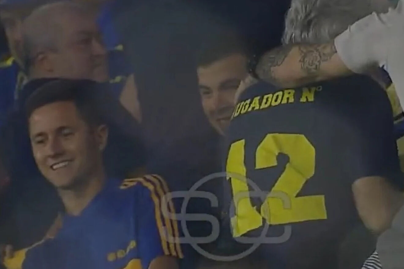 Athletic: Ander Herrera cumple un sueño: ver a Boca en la Bombonera en ...