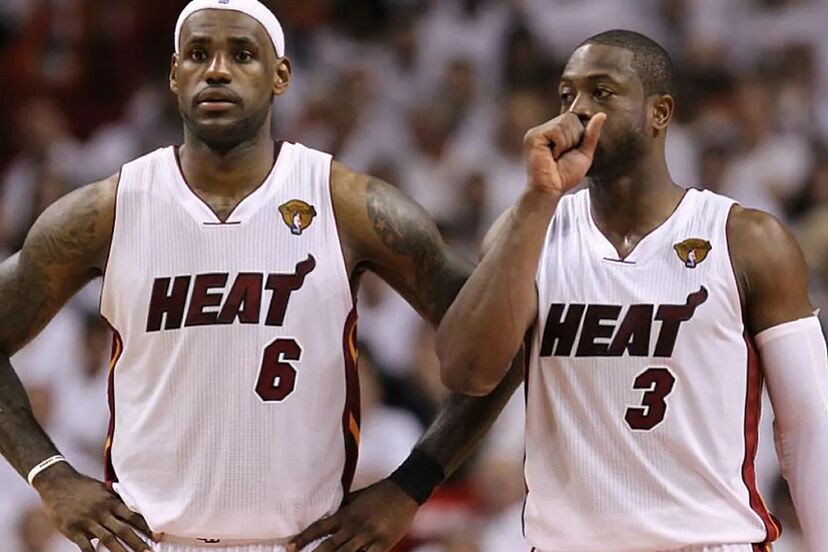 lebron james e dwyane wade