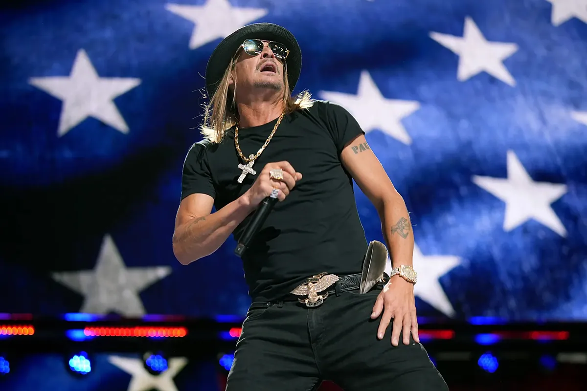 What time is Turning Point USA alternative halftime show with Kid Rock?