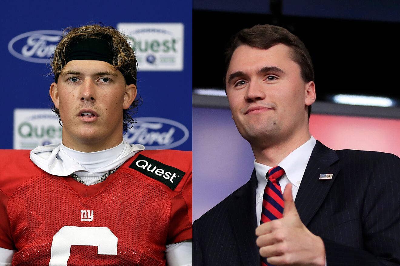 Giants' Jaxson Dart pays tribute after Charlie Kirk killed in campus...