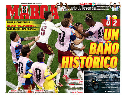 Goles y resumen de Francia - España | ¡La selección española a la final del  Mundial!
