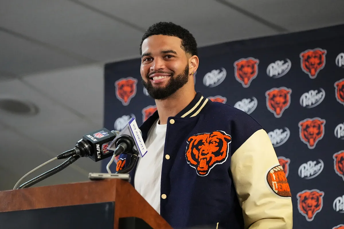 Caleb Williams inspires Chicago fans with bold fashion and matcha rituals