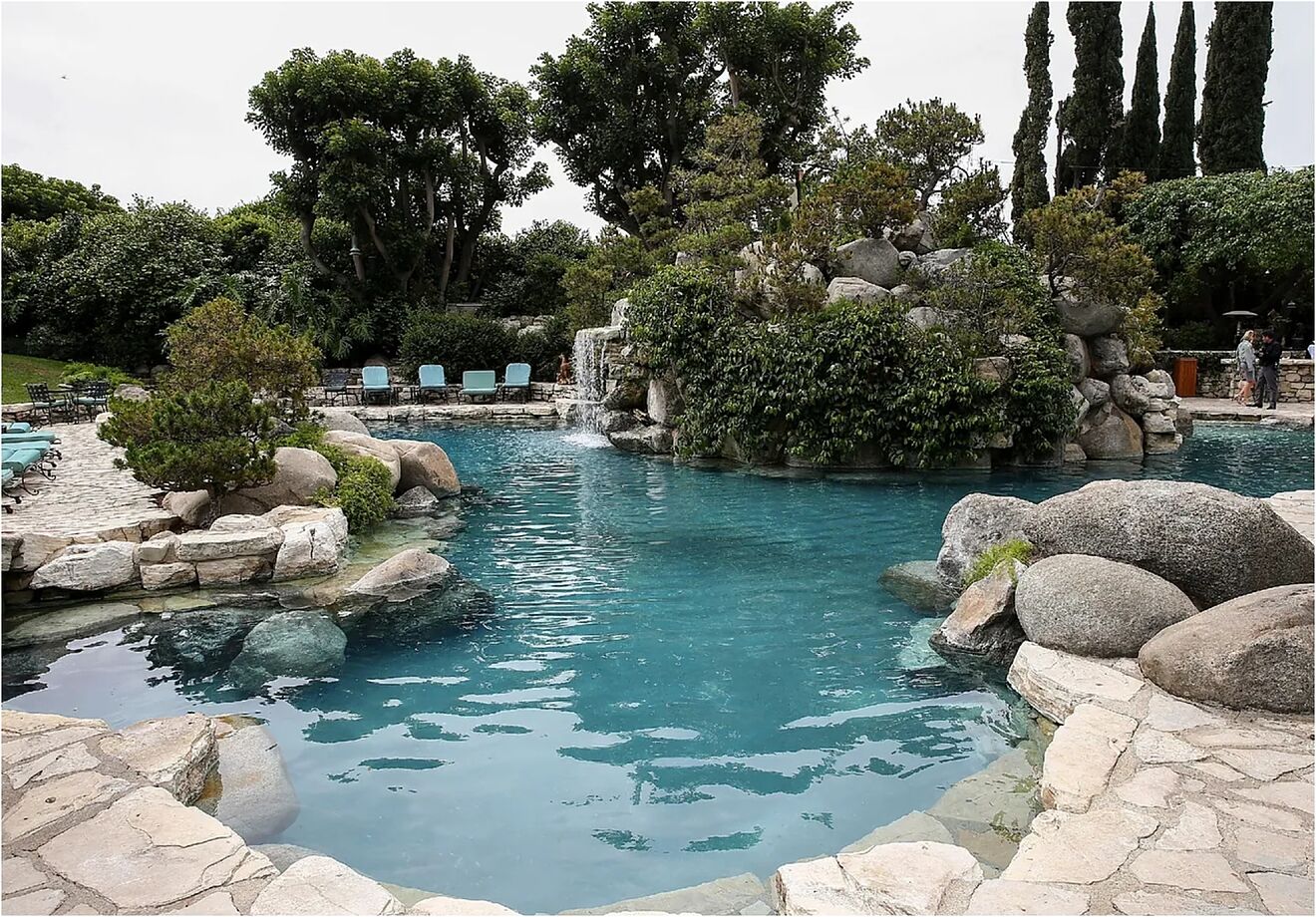 The PLayboy Mansion underwent major renovations costing millions of...