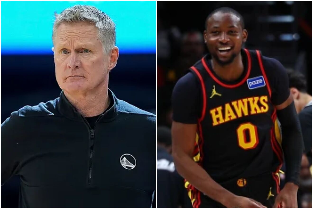 Steve Kerr and Jonathan Kuminga