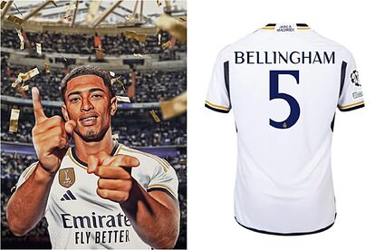 Jude Bellingham will wear the No.5 shirt like Zidane: I admire him