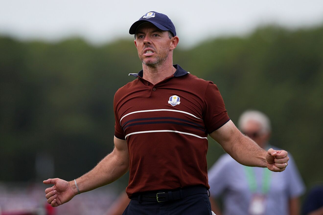 Rory McIlroy exploded on Ryder Cup fans.