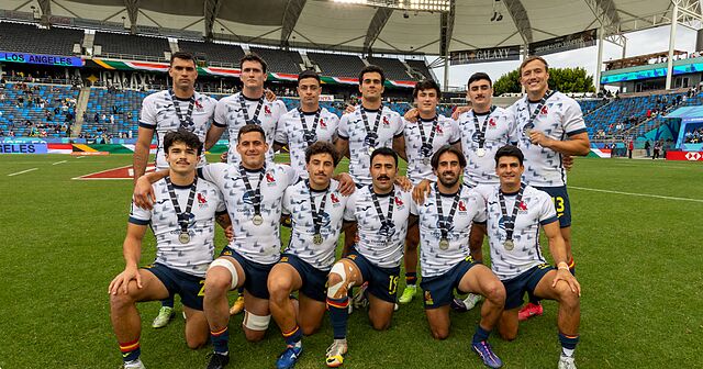 Selecci�n masculina de Seven, subcampeona del mundo 2024-25