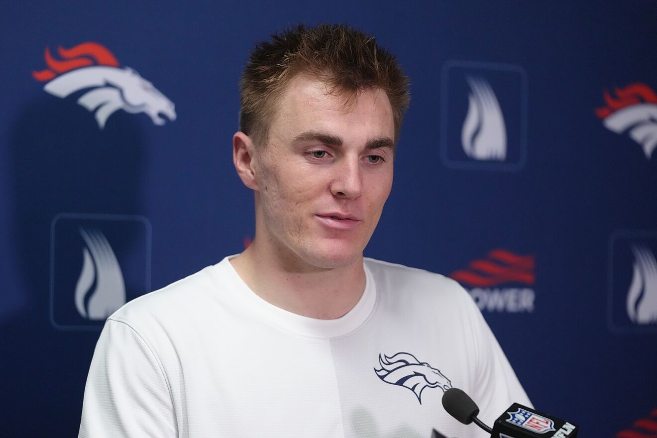 Bo Nix will leave the Broncos on their own for the AFC Championship...