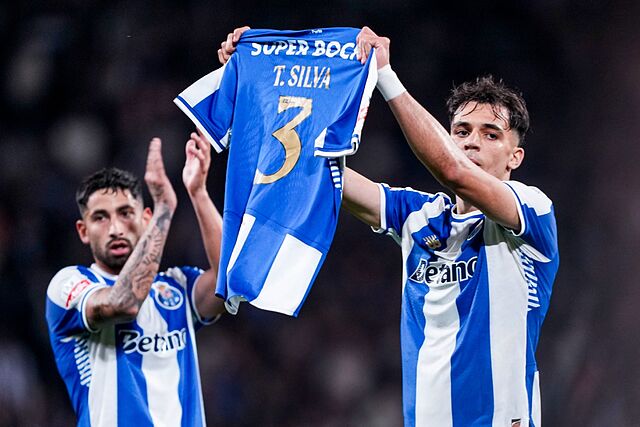 Gabri Veiga dedica el gol a Thiago Silva.