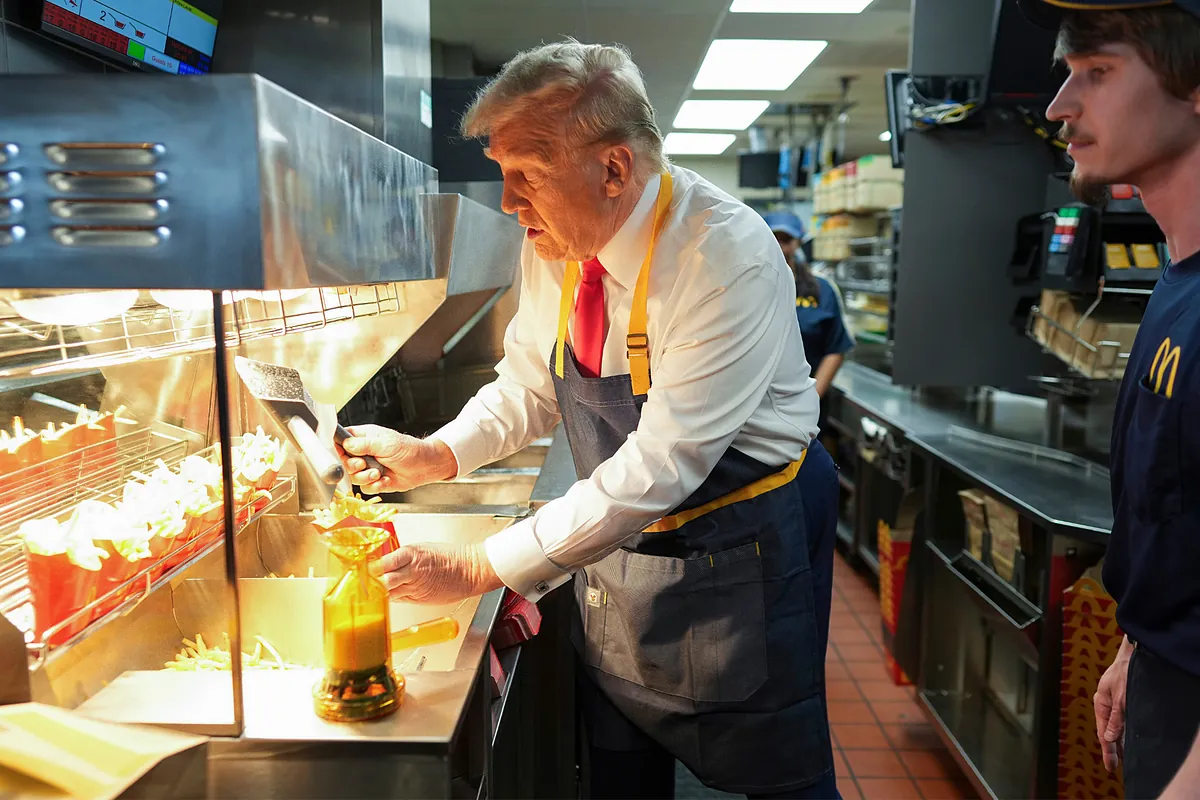 President Trump's enormous McDonald's order will well and truly shock you