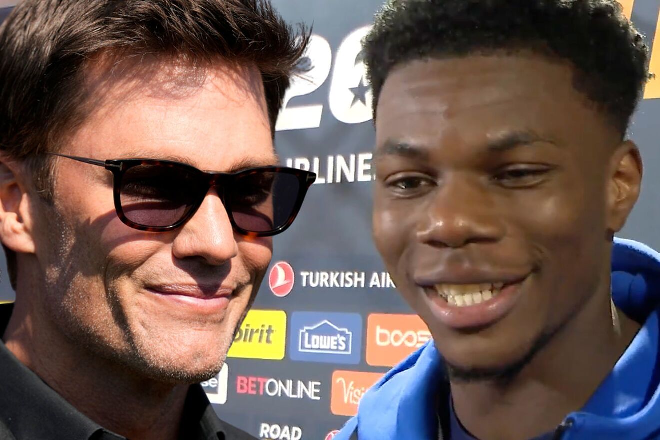 Tom Brady & Aurélien Tchouaméni