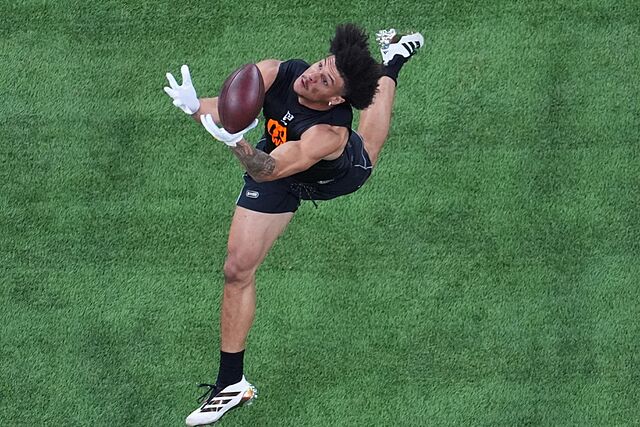 Washington wide receiver Denzel Boston was expected by many to be a first round pick, but he's still available on Day 2.