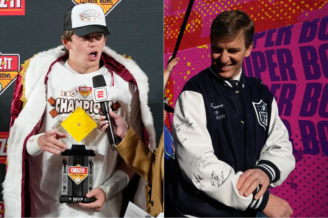 Arch Manning & Eli Manning