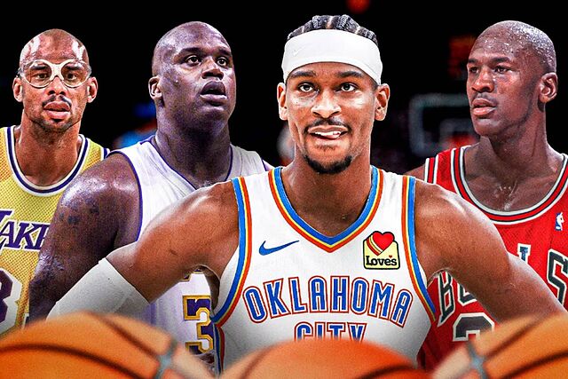 Shai logra un rep�ker que s�lo hab�an conseguido Jabbar, O'Neal y Jordan hasta ahora.