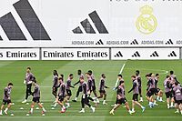 Los futbolistas del Real Madrid entrenan en Valdebebas antes de viajar a Barcelona para disputar el Cl�sico.